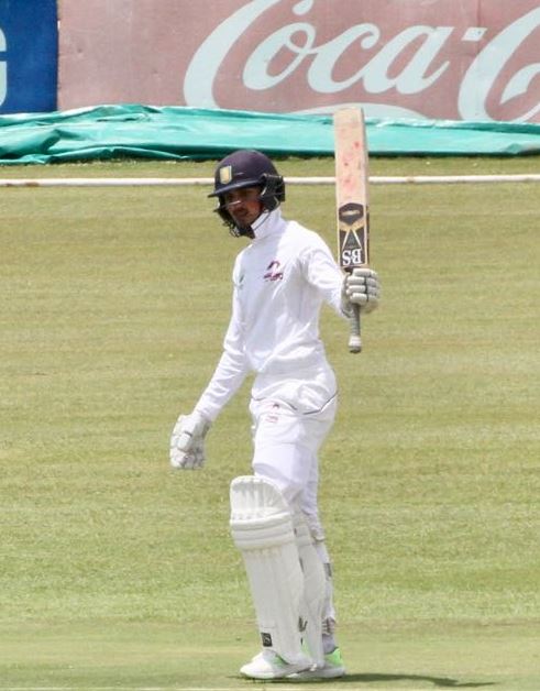 Lourén Steenkamp hit 56 on his first-class debut for the North West Dragons.
