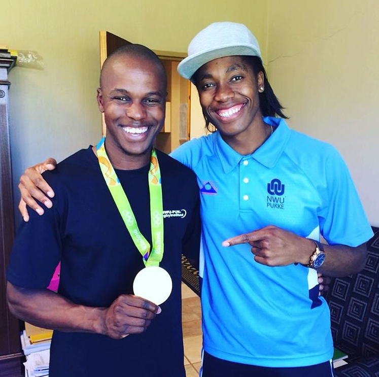 Tim and Caster Semenya