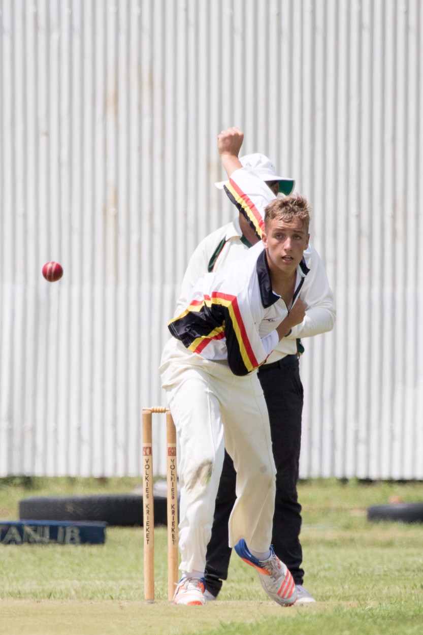 John van Wyk is een van Volkies se jong opwindende spelers. Foto: Barco Greeff.