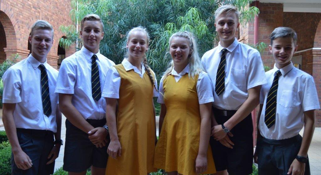 Volkie-atlete wat tydens die jaarlikse interhuis op 24 Januarie trofeë ontvang het vir individuele prestasies: Rowan Wentzel (senior victor ludorum), John van Wyk (junior victor ludorum, asook beste junior veldatleet), Mardi Swart (junior victrix ludorum), Marizelle Coetzee (senior victrix ludorum asook beste senior veldatleet), Robert de Villiers (beste senior baanatleet) en Gerrit Muntingh (beste junior baanatleet).