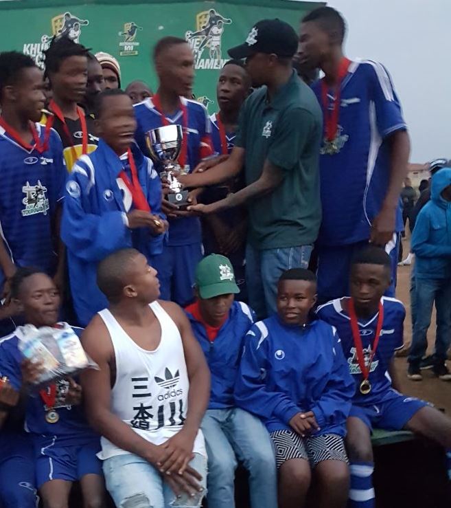 The Marashia u.17 boys’ team that won their section of the tournament. Photos: Supplied