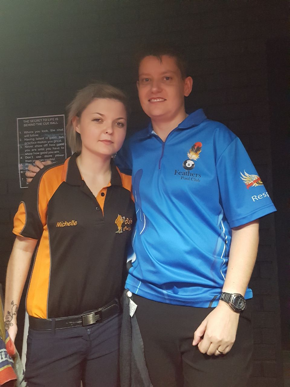 Chene Grace and Christene du Plessis.