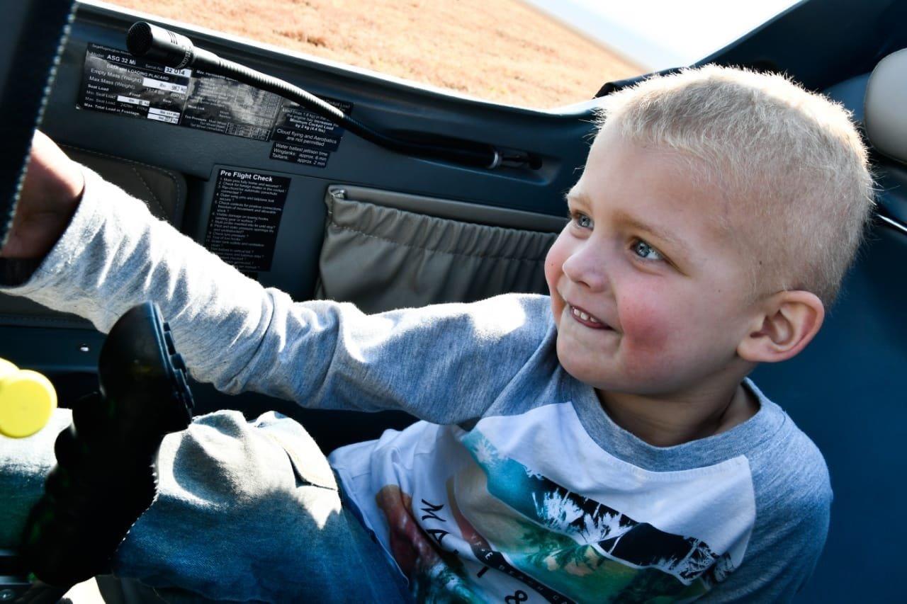 Ruben se droom het waar geword. Foto: Lucette Labuschagne