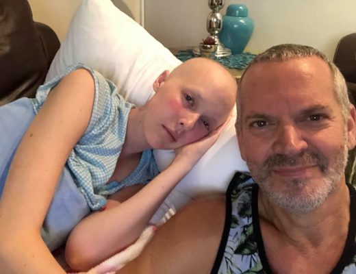 Jeané Myburgh and her dad Jan Myburgh. Photo: Facebook