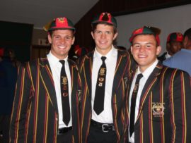 Volkies se Awie Visser, Gustav Erlank en Kobus Burger was deel van die Luiperds se o.18 Cravenweekspan.