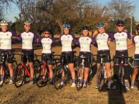 Die NWU-fietsryspan wat aan die USSA-toernooi deelgeneem het.