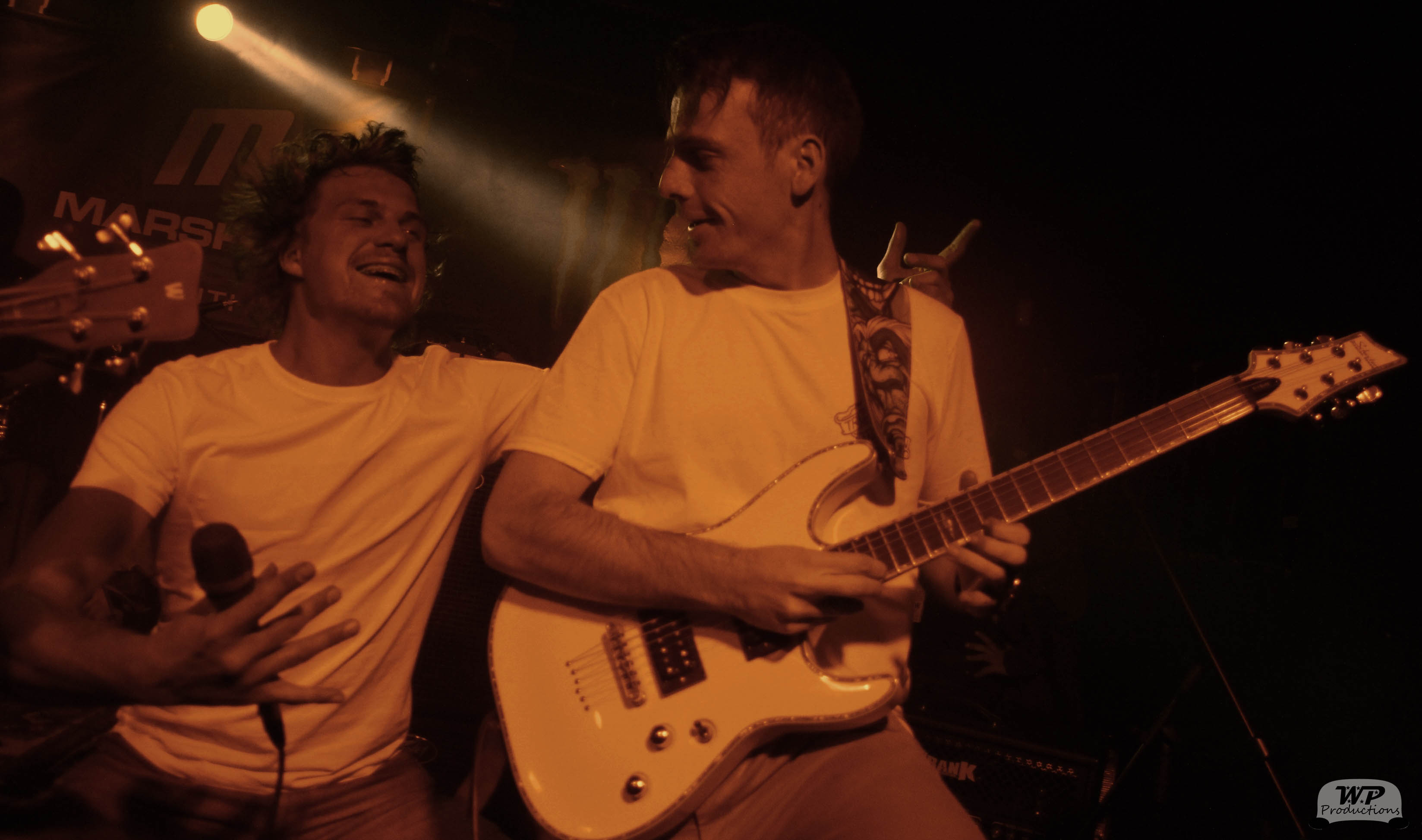 Brad Morrison and Ryan Daly of A Fate Like Yours during their smashing set.
