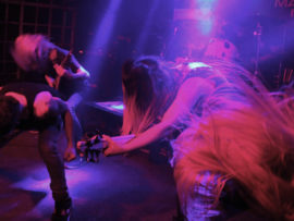 Riddlebreak during their set at Sundowners on June 30.
