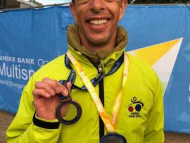 Die Potchefstromer, Dawie Janse van Rensburg gaan op sy verjaarsdag aan die Ysterman 70.3 Wêreldkampioenskappe hierdie naweek deelneem. Foto: Verskaf