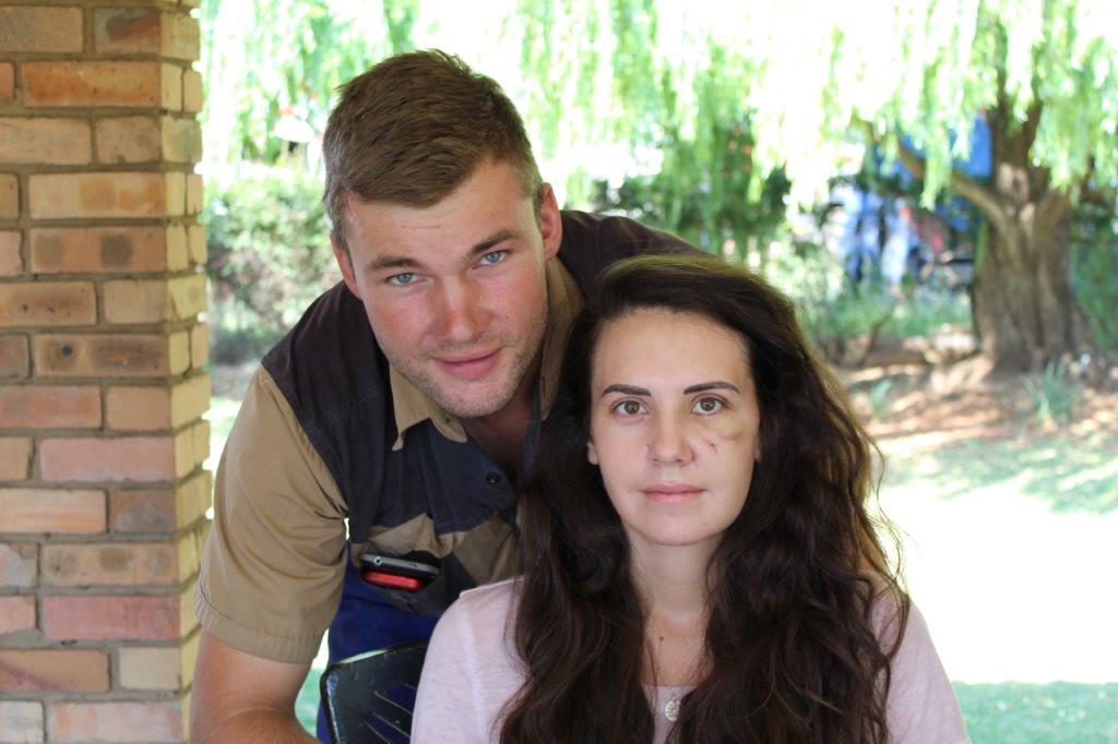 Albert John en Nanna Viviers. Foto: Marianke Saayman