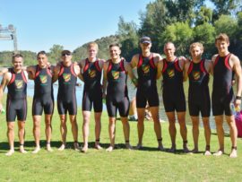 NW Men’s team: Darryl Thompson, Cobus Liakos, Neil Collett, Dylan Kruger, Dalton Jedrisko, Deon Schulenburg, Jacques Human, Maurits Marnewick, Dehan Louw
