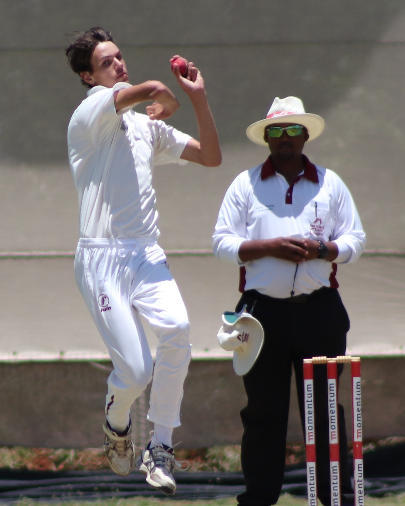Marco Jansen in aksie vir Potch Dorp vroeër vanjaar. Foto: Wouter Pienaar