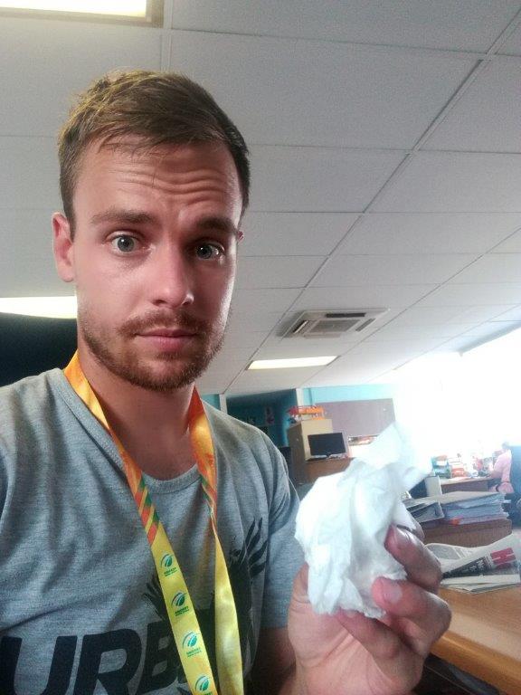 Tissues is een van 'n mens se beste maats wanneer hooikoors tref!