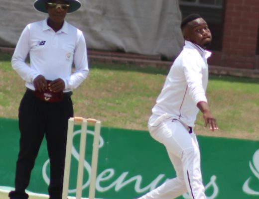 North West Dragons spinner, Johaanes Diseko, was one of the top bowlers taking 6/71.