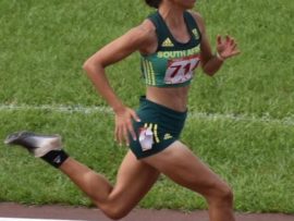 Miandi van Staden tydens die Afrika-kampioenskappe. Foto: Verskaf.