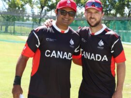The Canadian cricket coach, Monty Desai, and Canadian cricket captain, Davy Jacobs are ready for their 2019 Division 2 qualifying tournament in Namibia from 20 to 27 April.