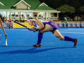 Carli Pretorius is the leading scorer for the NWU in the competition.