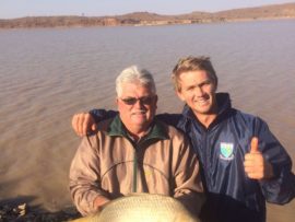 Michael de Beer is a keen and award winning angler.