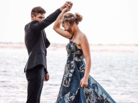 Madeleine Taylor van Ferdies saam met haar metgesel, Elmar van der Merwe. FOTO: Maureen Bekker van Pieces fotografie.