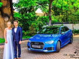 Enrico Kleinhans en Xena Bezuidenhout van Volkies. FOTO: Lovely Moments Photography