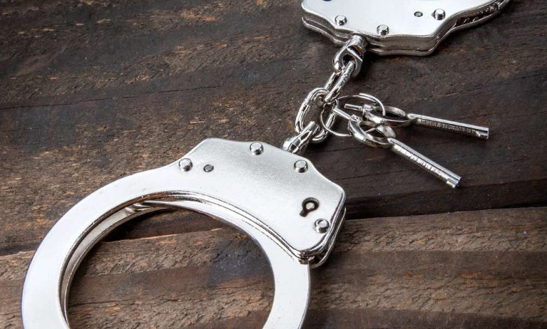 Handcuffs, arrest