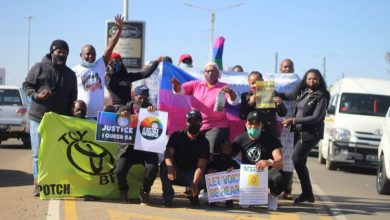 Social Justice and the community stand against violence towards the LGBTIQ community.