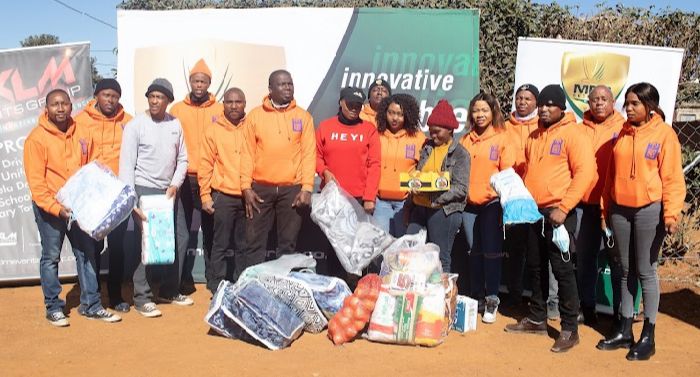 MEG Security renovated a house occupied by four adults and four minors. Photo: Kefilwe Ditse