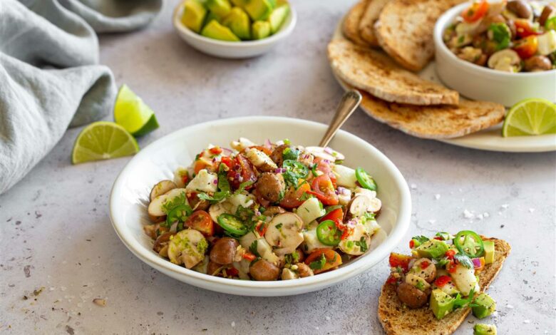 11 JANUARY - WFD - Mushroom & Kingklip Ceviche (Medium)