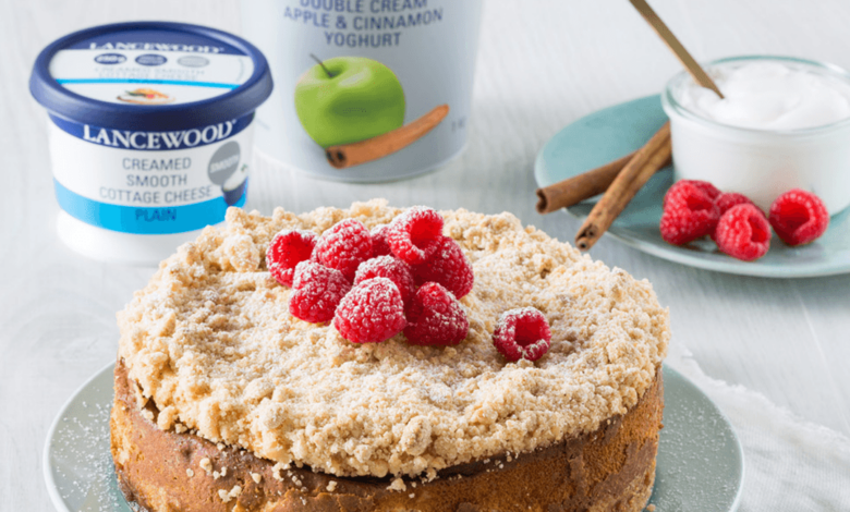 9 OCTOBER - SUNDAY SPOIL - Apple crumble cheesecake