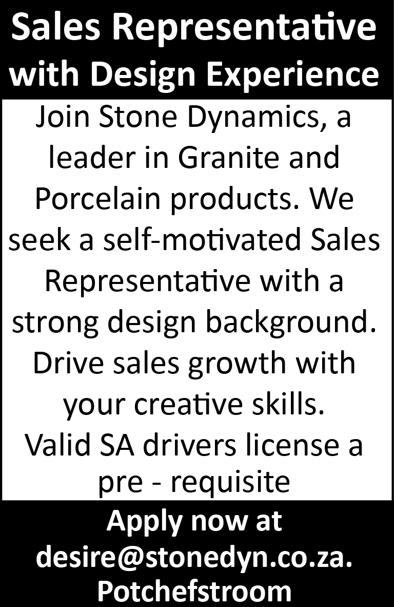 Vacancies Potchefstroom Herald