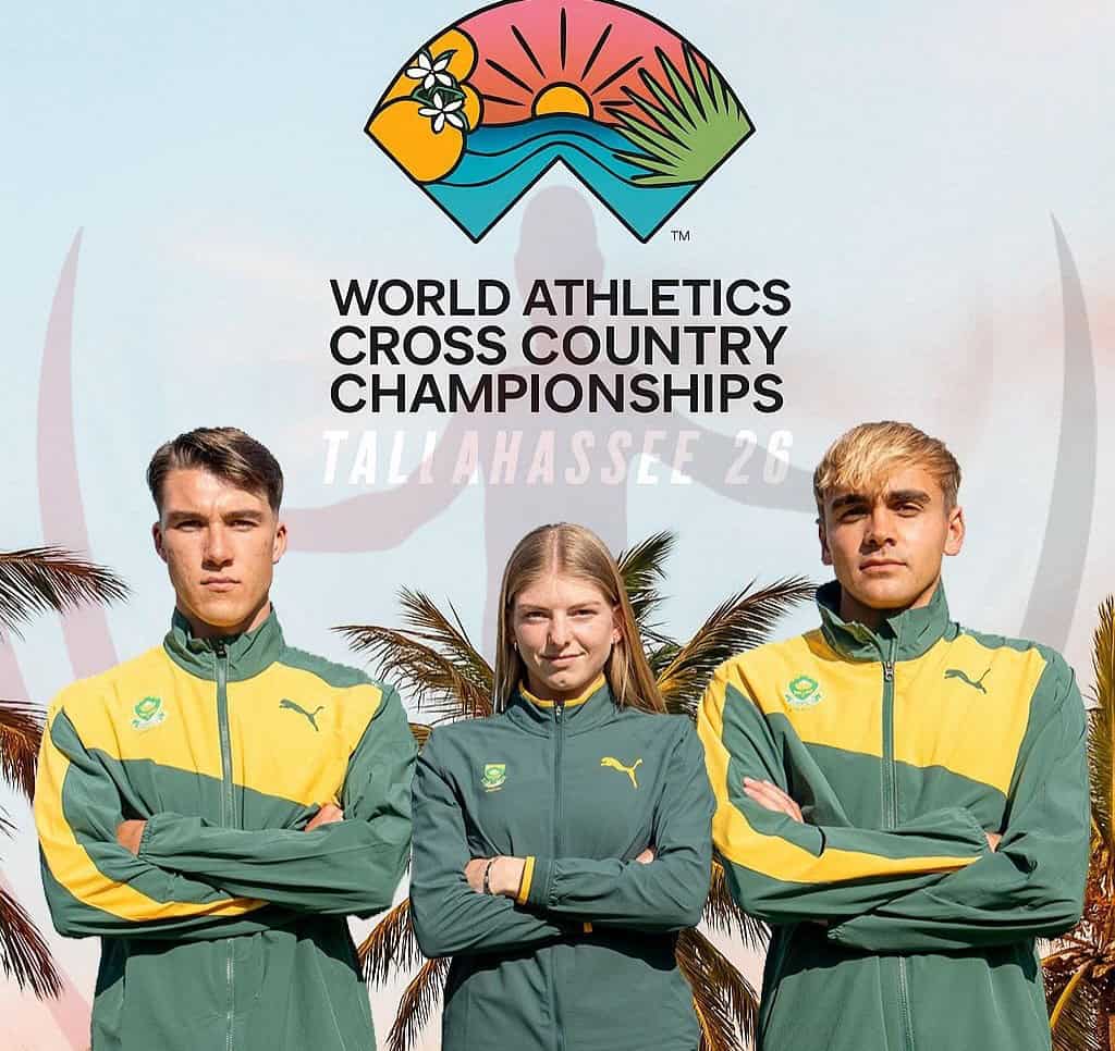 Potch Track Club athletes in action at World Cross Country Champs