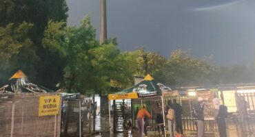 Athletics Meeting Rain