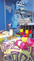 Nawaaz from Romy’s Habby made sure there was no shortage of wool and needles. There was also plenty to nibble on in the form of rusks and koeksisters, thanks to Baillie Park Spar.