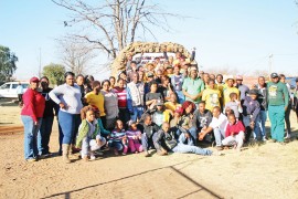 Red Cross Vaal was painted by the ANC branches of Evaton and Zone 3 on Saturday.