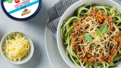 16 AUGUST - WFD - Banting spaghetti Bolognese