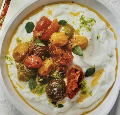 feta with roasted tomatoes
