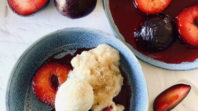 Zola Plums with Dumplings