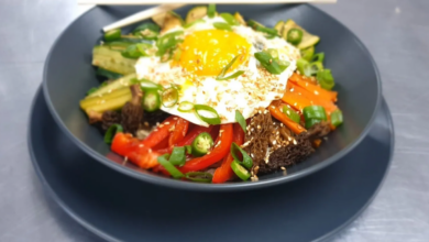 Get creative with Chef Charne's Korean Bibimbap