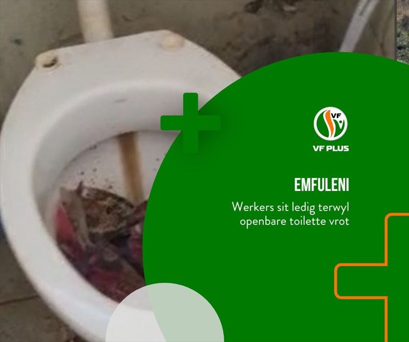 Dirty toilets a cause for concern at Vereeniging licensing office's