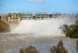 Ten dam gates were opened today at Vaal Dam.