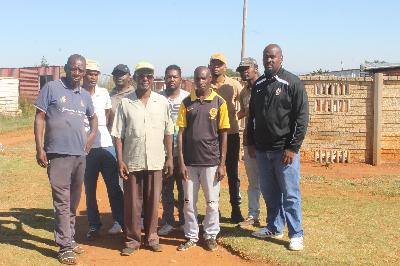 The Men's Forum from Azania informal settlements.