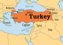 Tyrkey map