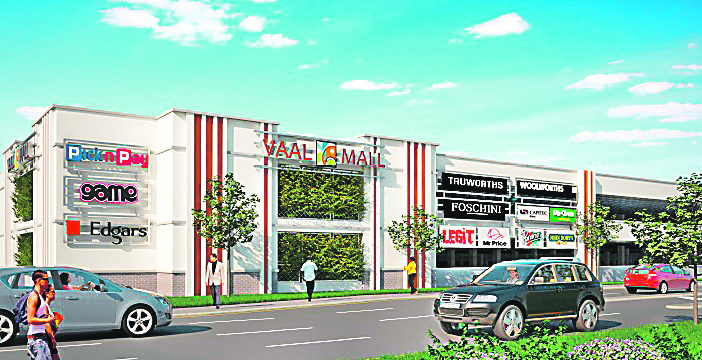 Vaal Mall artist impressions of the parking area.