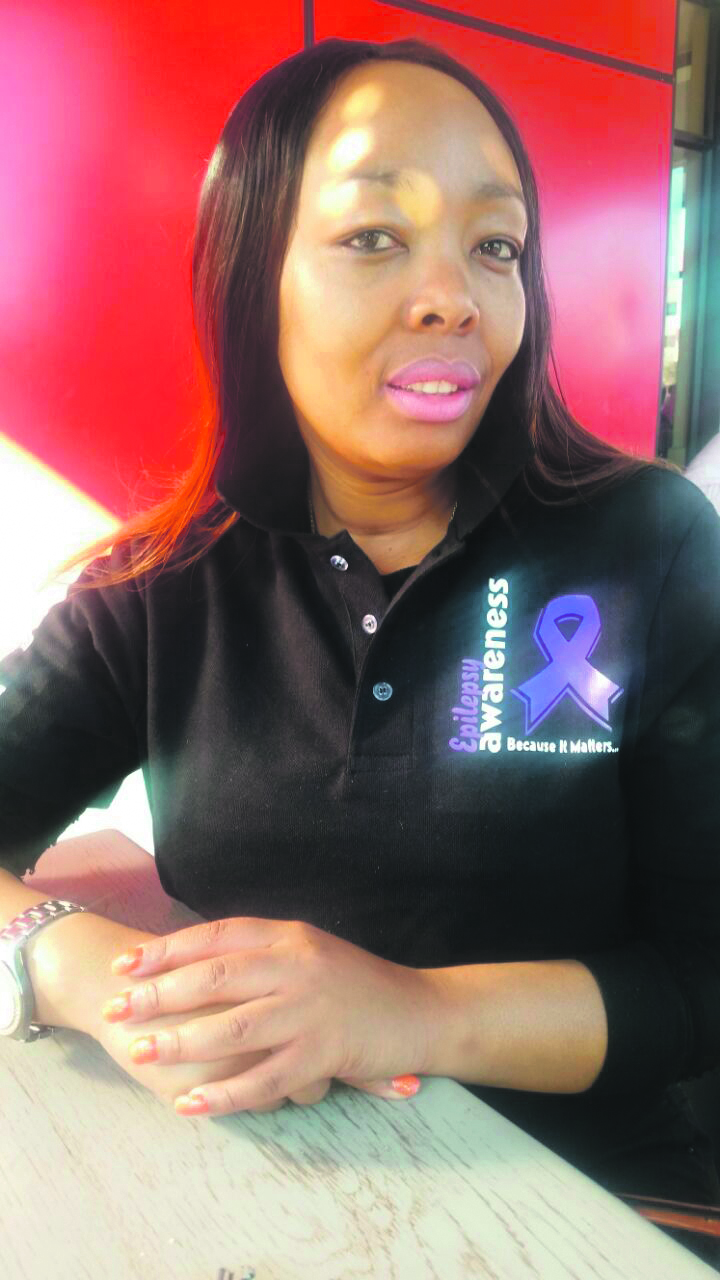 Monosy Motloung is emphasising the need to campaign and raise awareness against epilepsy: Photo Supplied.