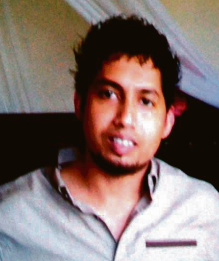 Nafish Ahmed (27), wat teen Dinsdag nog soek was nadat hy by ’n algemene handelaarsonderneming in Eerstelaan ontvoer is.