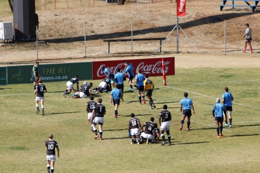 Coca Cola Akademie weekb by die Izak Stel Stadion op Vanderbijlpark.
