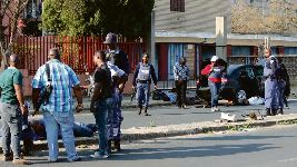 Members of National Police Intelligence, the Vaal Flying Squad and the Vereeniging Police, successfully pre-empted what was supposed to have been a business robbery in the Vereeniging commercial district ove