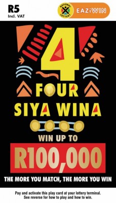 4 FOUR SIYA WINA Game Card FNT (Small)