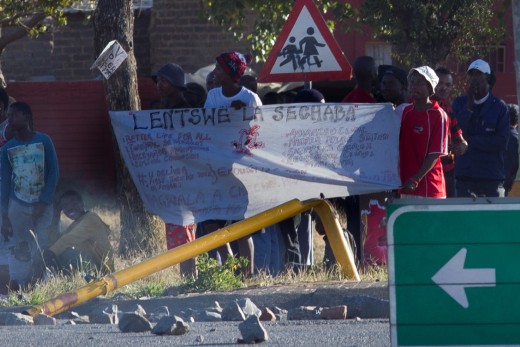 Vanderbijlpark riot Photos: Ettienne van Resnburg