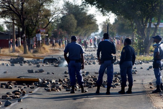 Vanderbijlpark riot Photos: Ettienne van Resnburg